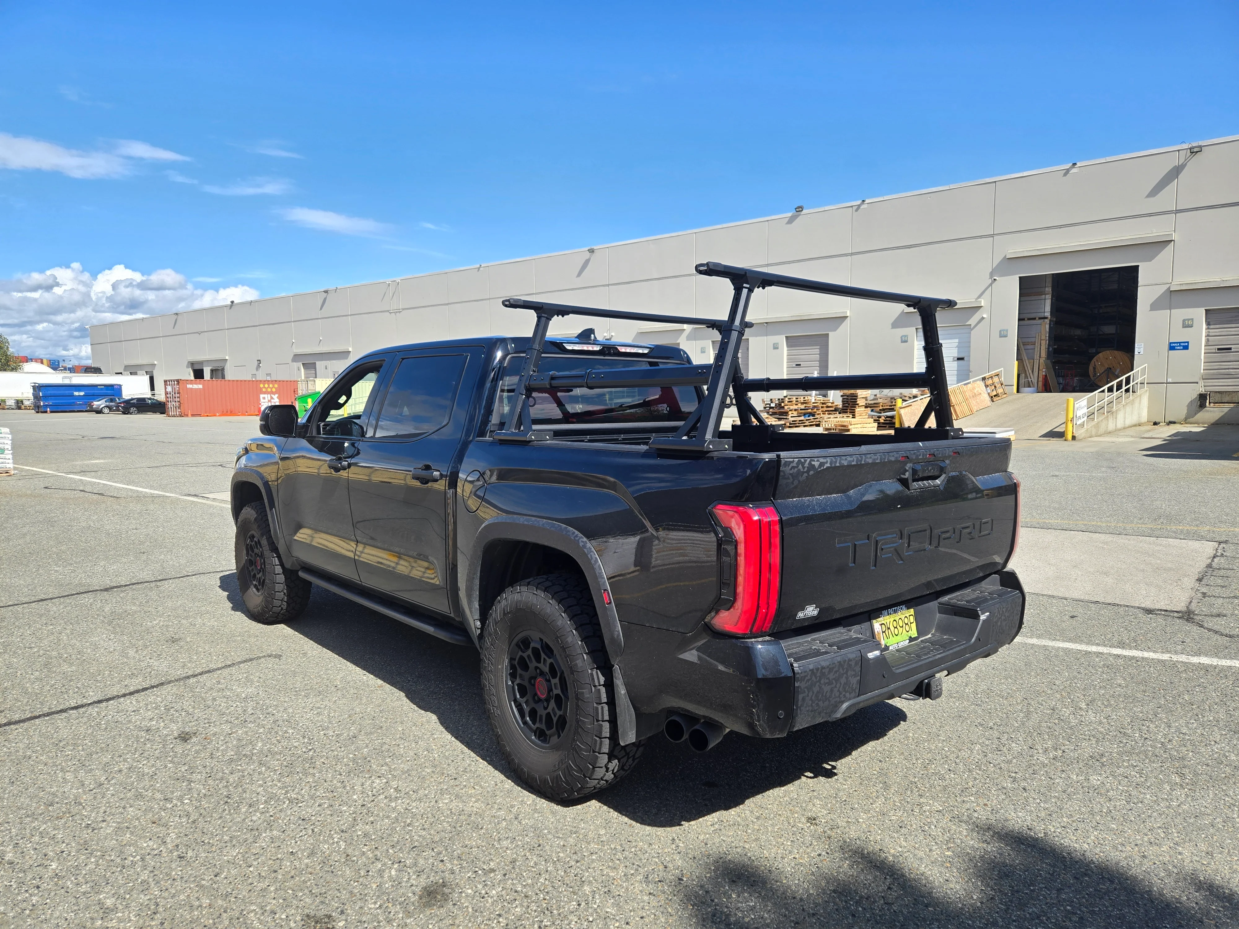 Adjustable Stainless Steel Truck Bed Roof Rack - Image 2