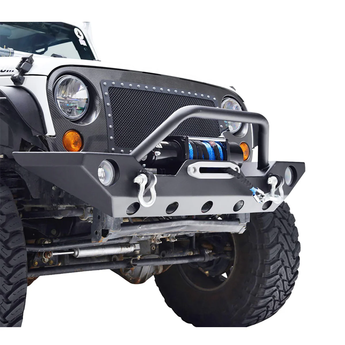 Front Bumper for 2007-26 Jeep Wrangler & Gladiator - Image 4