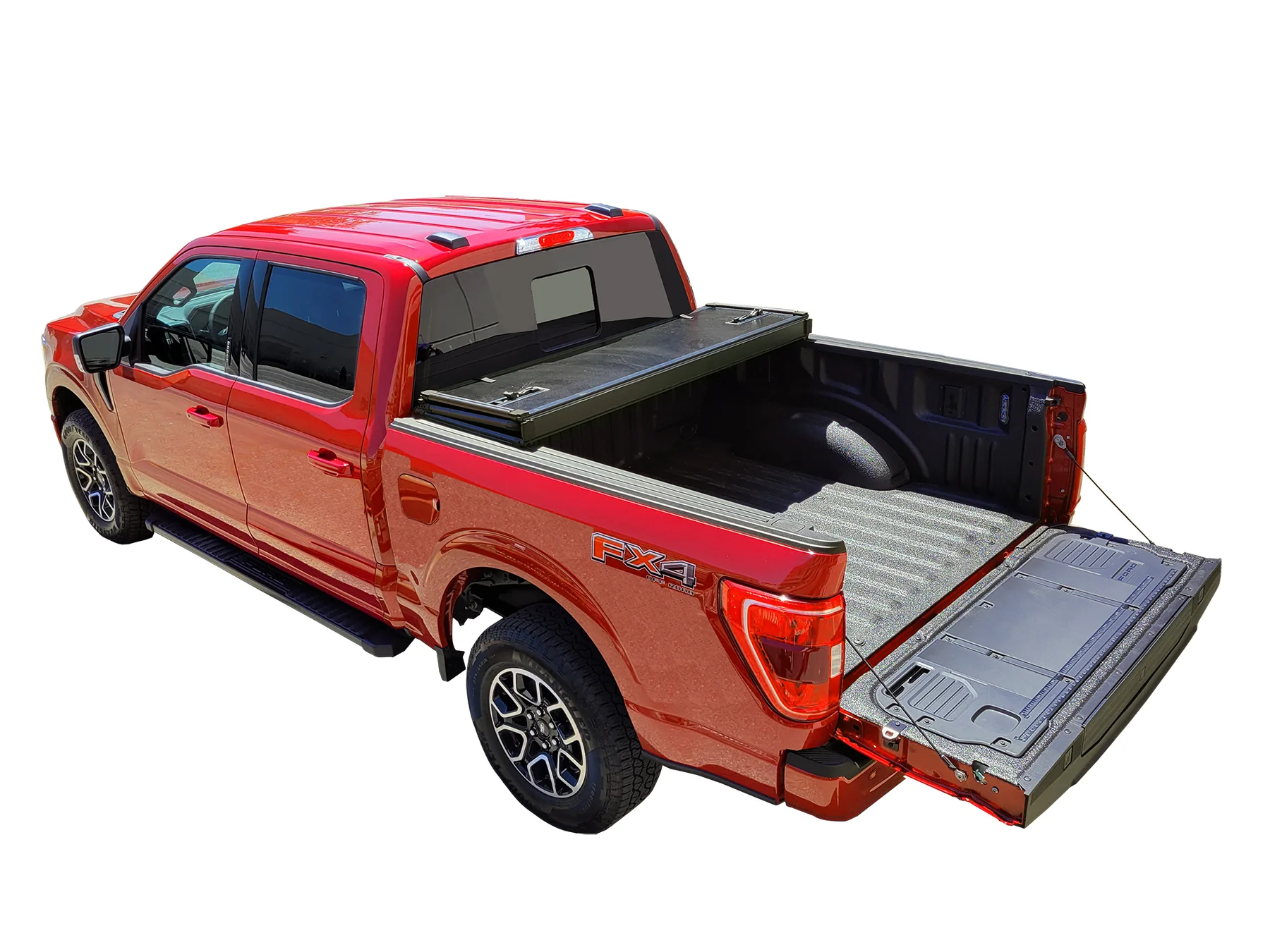 Hard Tri-Fold 2004-14 Ford F150 6.5' Bed - Image 4