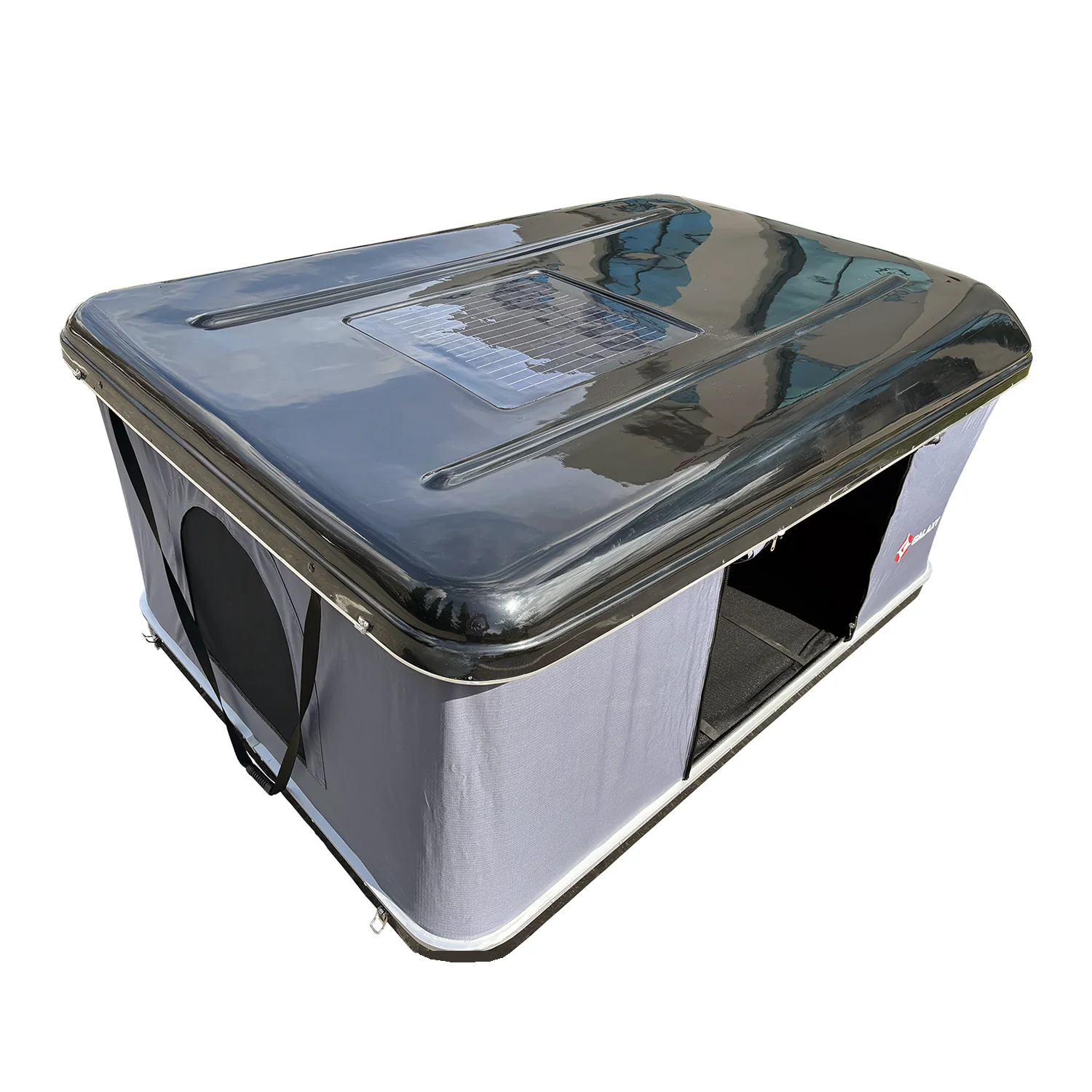 Roof Top Tent Hard-Shell ABS with Solar Panel - Image 3